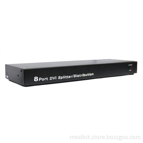 1X8 DVI Splitter, 1 Input 8 Output DVI Distributor 8ports Splitter
